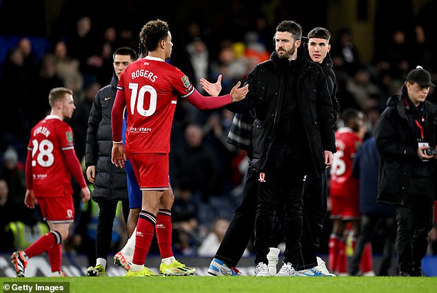 The 22-year-old credits his former Middlesbrough boss Michael Carrick for his rise