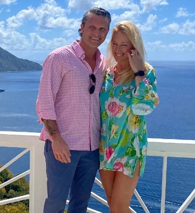 Hegseth is married to television producer Jennifer Cunningham Rauchet, and the couple tied the knot in 2019