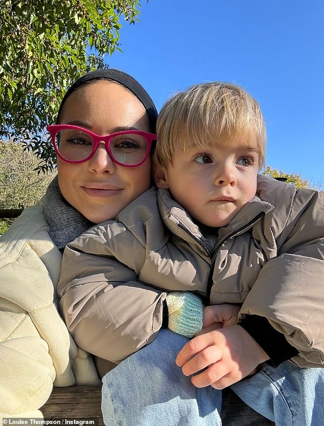 She added that she hopes to be home soon, especially since November 15 is her son Leo's third birthday. 'Today is a new day. And hopefully that means at home'