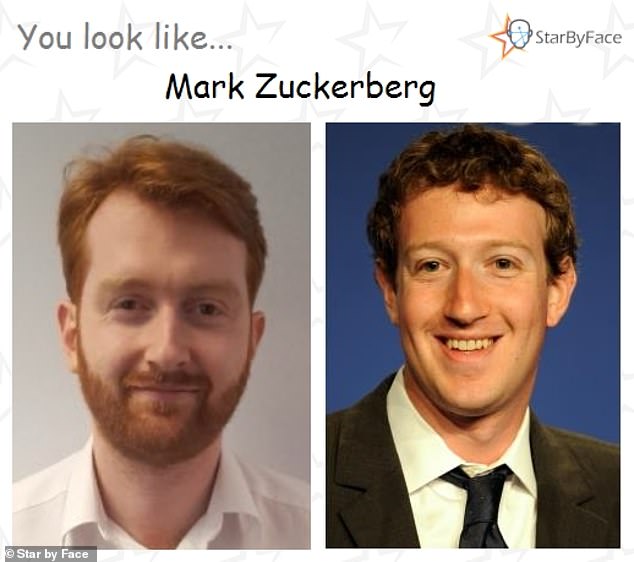 Senior Health Reporter John Ely looks like Meta CEO Mark Zuckerberg, according to the app