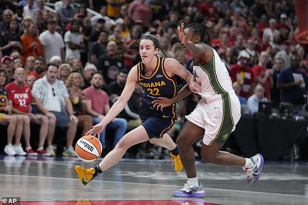 The WNBA superstar returns after an incredible rookie season with the Fever