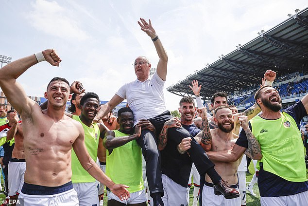 Ranieri retired at the end of last season after leading Cagliari to safety in Serie A