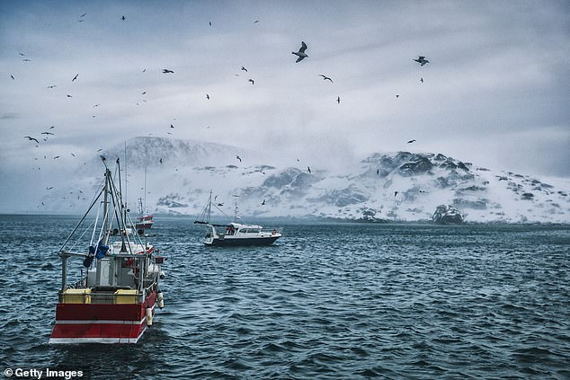 The small fishing boat was of course no match for the ultra-modern submarine (stock image)