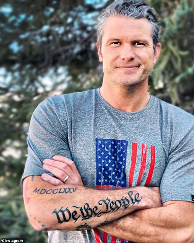 Trump has picked Fox News Channel host Pete Hegseth (pictured in a photo from his Instagram) to lead the Defense Department. The president-elect also reportedly considered him for a post in his first administration