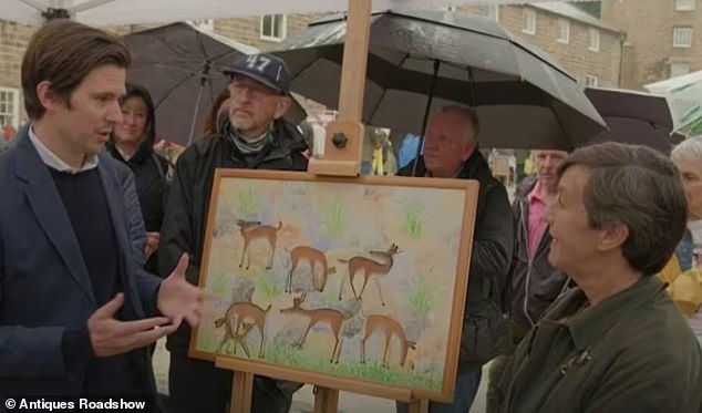 This week the much-loved BBC series made its way to Cromford Mills, Derbyshire, where expert Lawrence Hendra met a guest who owned a rather intriguing work of art