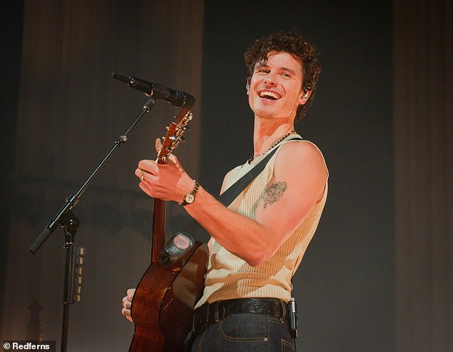 His comments were most likely in reference to footage shared from the intimate moment Mendes addressed his love life during his concert in Denver last month.