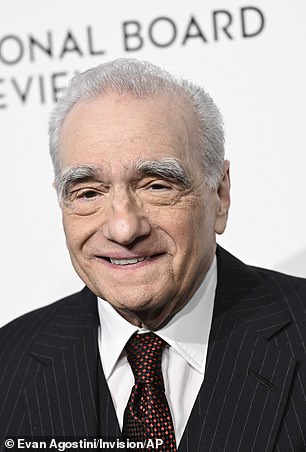 Scorsese (pictured) often collaborates with top male stars such as Leonardo DiCaprio, Robert DeNiro and Daniel Day-Lewis