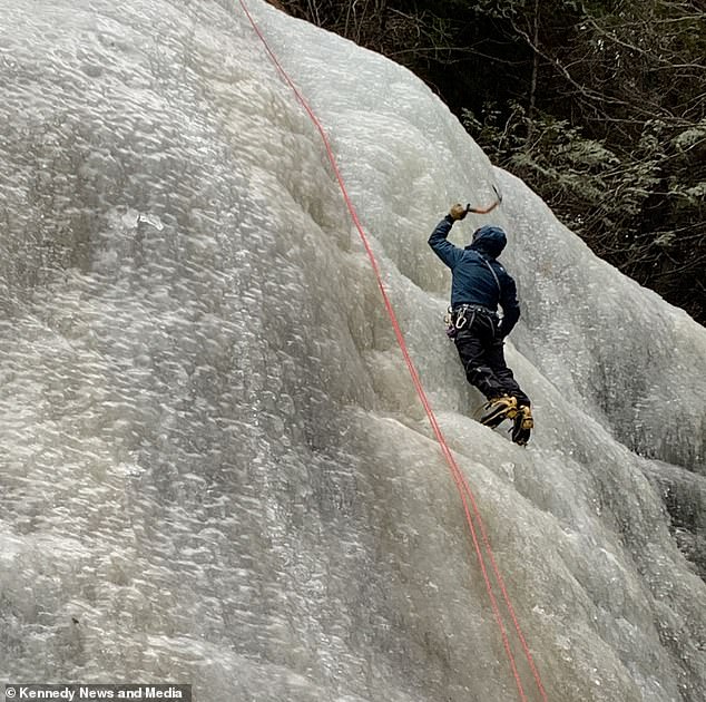 Fortunately, the fracture healed without medical intervention, but even more worryingly, doctors discovered a 'baseball-sized' mass on David's kidney that required further testing.