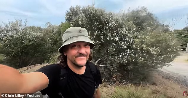 Lilley has become a YouTuber, sharing videos of his wildlife encounters while traveling around Australia