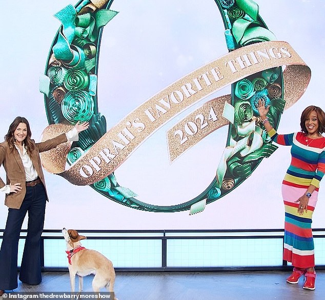 During her appearance on The Drew Barrymore Show on Thursday, King had the chance to take part in a special holiday segment