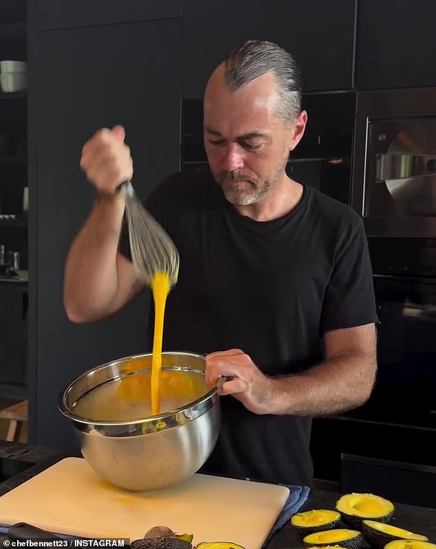 The celebrity chef, 48, posted the footage to Instagram, which showed him enthusiastically preparing the dish in his expensive $400 Le Creuset pan. However, Shannon told fans he wouldn't be making it the conventional way using 'water, milk and cream'