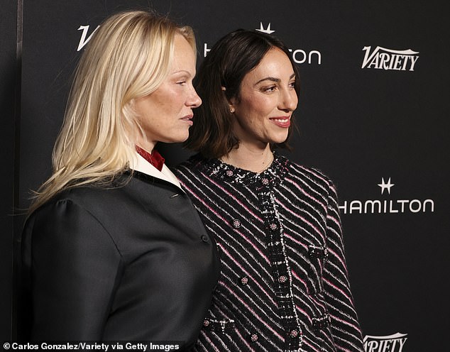 Pamela told Variety's Awards Circuit podcast on Thursday: '[I hope audiences] I really love it because I was able to put all those feelings that I've felt for the past 30 years into this movie. And it's nice that people respond to it'