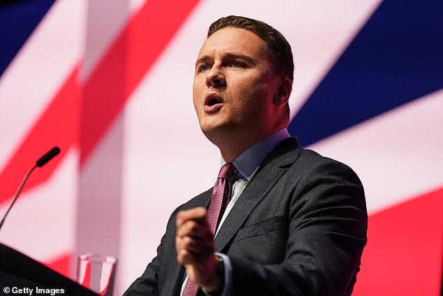 Health Minister Wes Streeting. The government has been urged to substantially increase wages to make nursing more attractive and boost recruitment