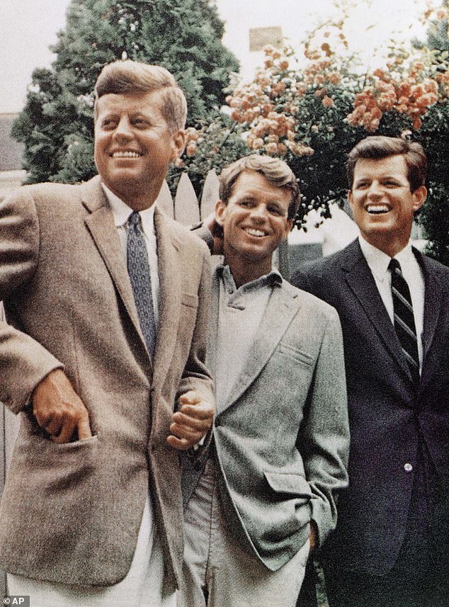 Kennedy is the nephew of former President John F. Kennedy, left, and the son of former U.S. Attorney General and New York Senator Robert Kennedy, second from left