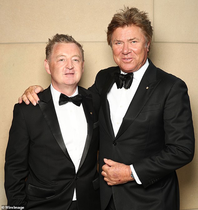 Mangan hosted numerous celebrities, including Nine presenter Richard Wilkins, at the eatery