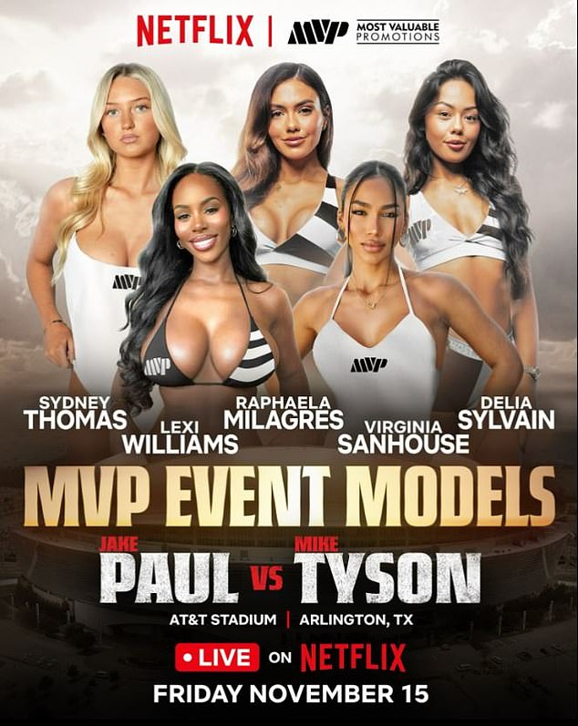 Meet all the beautiful women who will act as ring girls for Jake Paul vs. Mike Tyson