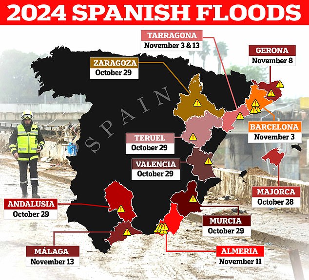 1731691198 546 Algarve streets turn into raging rivers as Europes flash flood