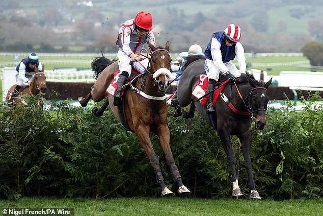 The Giles and Sweet David recovered to win the 3m 6f 37y steeplechase with a perfectly timed race