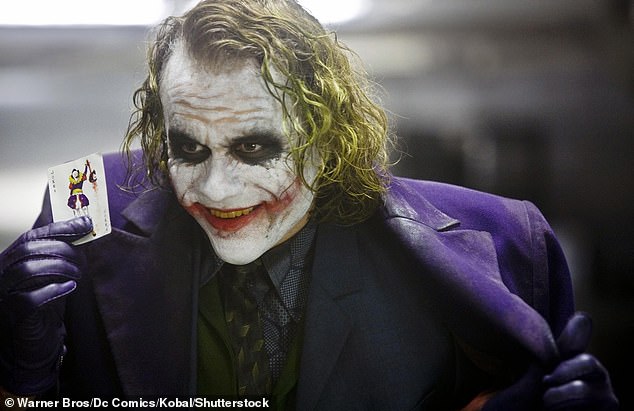 Psychopaths, such as the Joker in The Dark Knight, could not adapt to punishment for making the wrong choices and tended to cling to their initial beliefs regardless of the outcome