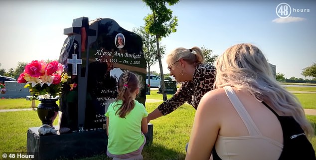 The show shared heartbreaking footage of Willow visiting her mother's grave