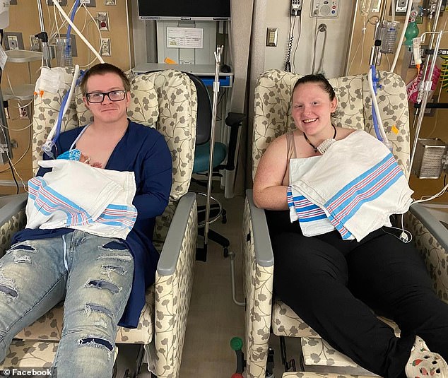 But because they were born prematurely, they were extremely small, and although they are currently still in the NICU, Katelyn told the publication that they are 