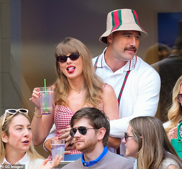 Swift has been dating Kansas City Chiefs player Travis Kelce for over a year now