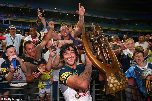 North Queensland Cowboys champion Johnathan Thurston was Coolwell's idol