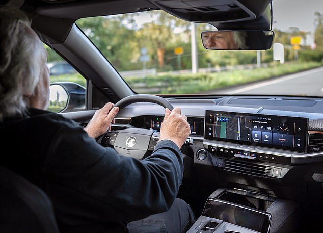 The smart, contemporary interior includes a cockpit with a central 16-inch widescreen display, giving it a sleek, modern feel