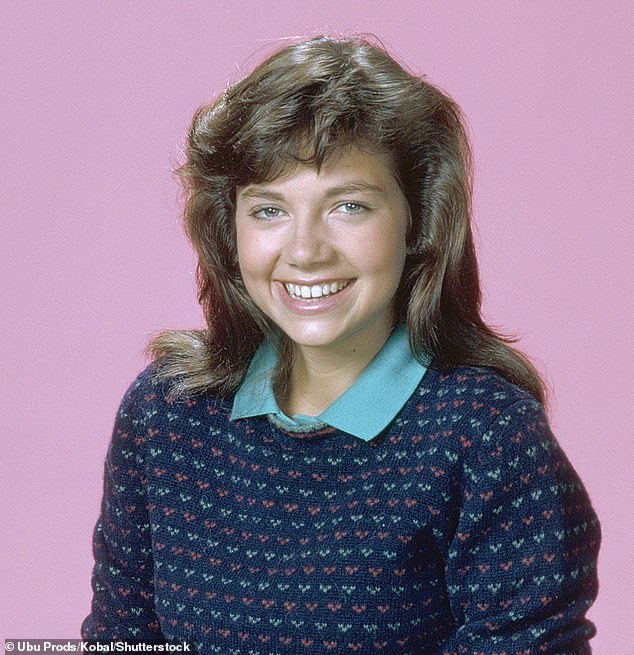 Bateman can be seen here in her role as Mallory Keaton in the show Family Ties which ran from 1982 -1989