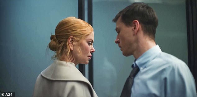 Indeed, Kidman plays the powerful CEO Romy, who has an affair with the young intern Samuel (Harris Dickinson), in Halina Reijn's erotic thriller Babygirl, which opens in US theaters on December 25 and in British theaters on January 10 .