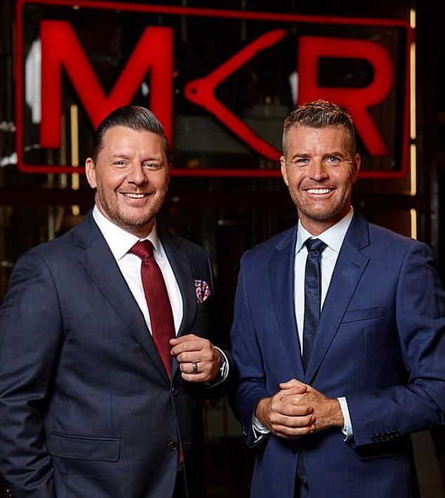 Evans was once one of Australia's most bankable stars, earning $800,000 a year as frontman of hit Channel Seven reality show My Kitchen Rules, alongside co-host Manu Feildel