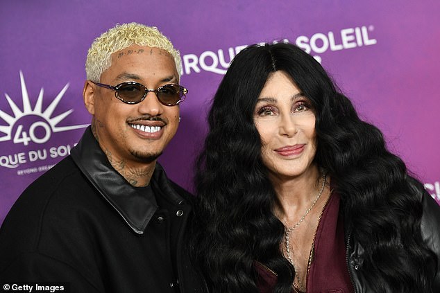 Cher has been dating music producer Alexander 'AE' Edwards, 38, since late 2022 – pictured last month