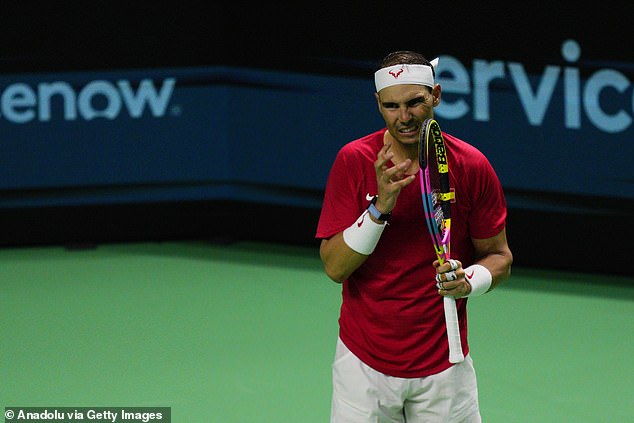 Nadal was defeated 6-4, 6-4 by Botic van de Zandschulp in what turned out to be his last ever match