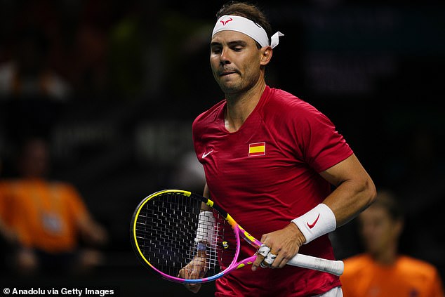 Nadal insisted he was selected on merit and not sentiment but struggled during the match