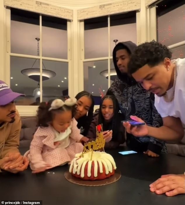 Prosecutors allege he tried to influence potential jurors in his trial by having his seven children post a video to mark his birthday on November 4.