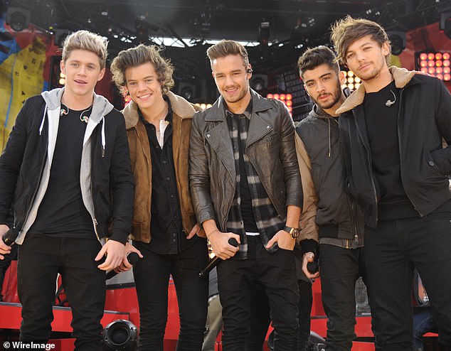 Liam rose to fame with the band One Direction. He is pictured with his bandmates in 2013