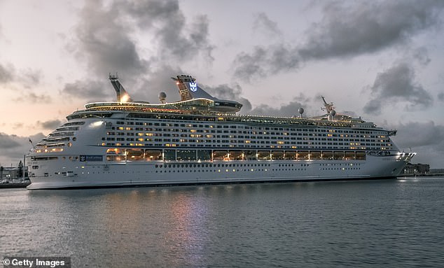 The 138,000-ton ship ultimately arrived in Miami three days behind schedule after the incident