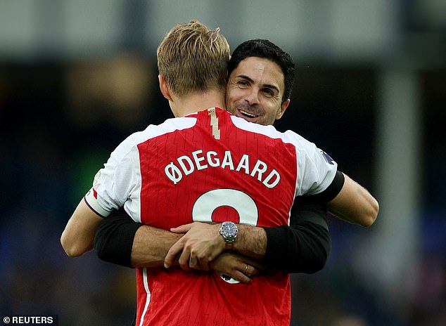 The Norwegian has since become an integral part of Mikel Arteta's title-challenging team