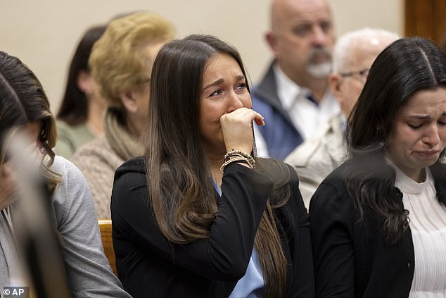 Emotional scenes played out in court, with Riley's sister overwhelmed during Ibarra's trial