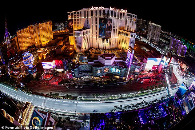 Part of the reason is officials' desire to see the track illuminated by the surrounding Las Vegas strip