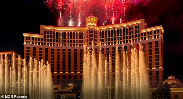 The Bellagio hotel is among the venues touted as a potential host for world championship celebrations