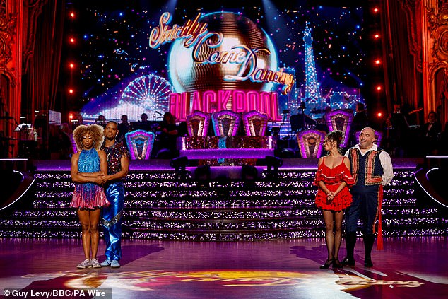 Montell and Johannes Radebe have made it through another week in the competition this week after being in the dance-off following Saturday's Blackpool show