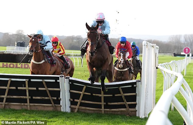 O'Sullivan looked particularly skilled aboard Do It Again (centre) in Bangor-on-Dee last week