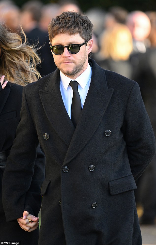 Fellow One Direction member Niall Horan also attended Liam Payne's funeral