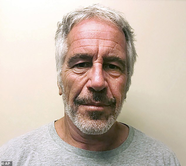 Miller is often referred to as the Canadian Jeffrey Epstein. Epstein is seen here in his 2017 mugshot for the New York State Sex Offender Registry