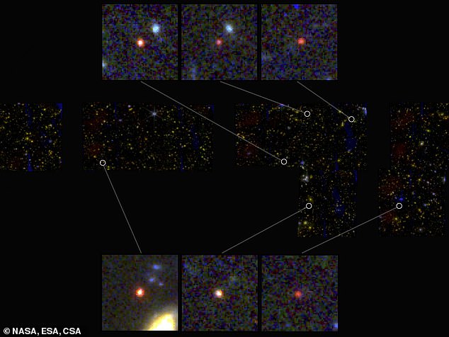 A JWST study published in February 2023 found six galaxies that formed just 500 to 700 million years after the Big Bang are 100 times more massive than they should be