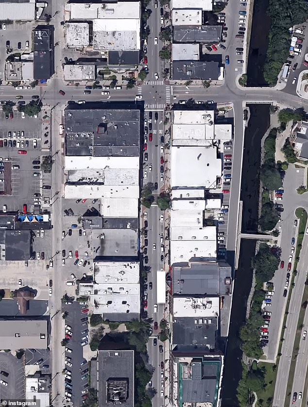 In a city, sight lines are constantly obstructed by buildings, trees and other obstacles that make it difficult to see the destination until it is very close