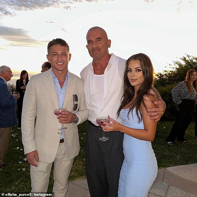 Eilisha, 25, is the niece of Australian actor Dominic Purcell, who married Tish Cyrus last year