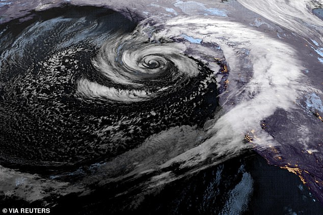 The bomb cyclone is expected to continue bringing heavy rainfall and strong winds to Washington, California and Oregon through the end of the week.