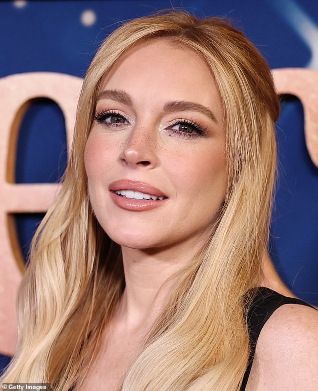 A smattering of her freckles was visible on her nose Monday as she attended the New York City premiere of her new Netflix film Our Little Secret